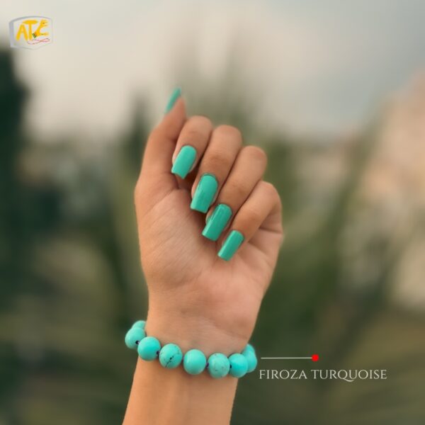 Blue Magnesite Turquoise Bracelet - For Astrologers & Occultists