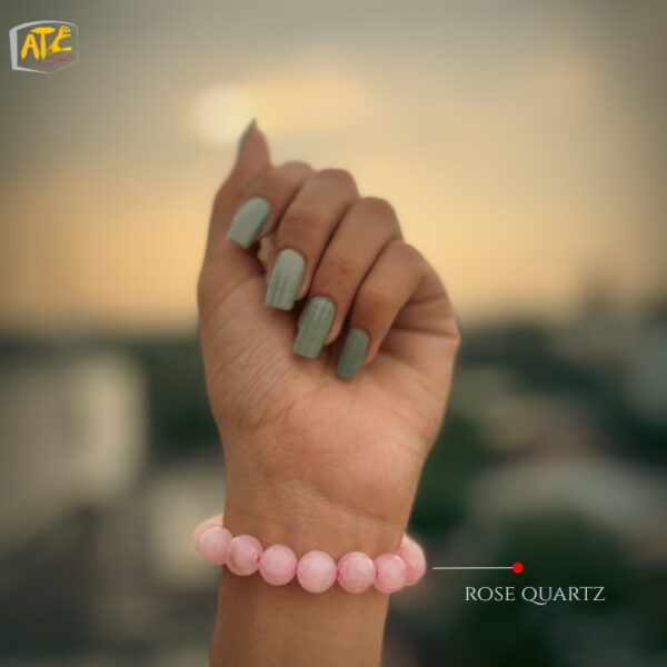 Rose Quartz Bracelet - To Enhance Beauty & Ideal Body Shape